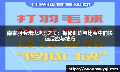 南京羽毛球队速度之美：探秘训练与比赛中的快速反应与技巧